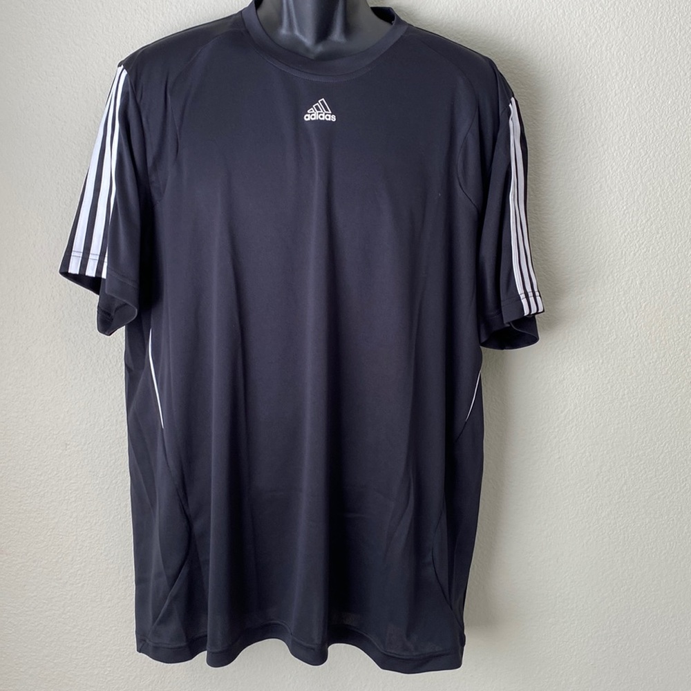Men’s Black Adidas Climalite Shirt